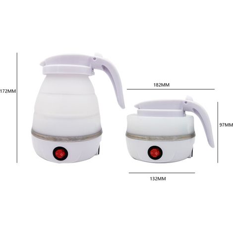 Bouilloire électrique pliable en Silicone, Portable et automatique, pour voyage et maison (1/5)