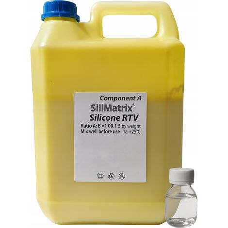 Silicone de moulage RTV 10 kg – Caoutchouc liquide flexible pour plâtre et résines – Vulcanisation à température ambiante (1/5)