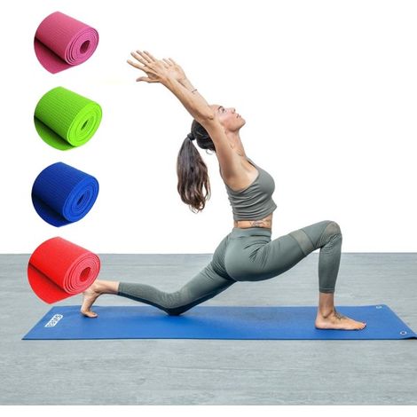 TRADE SHOP - Tappetino Yoga In Nbr 61x183x1 Cm Tappeto Aerobica Fitness Pilates Palestra - (1/5)