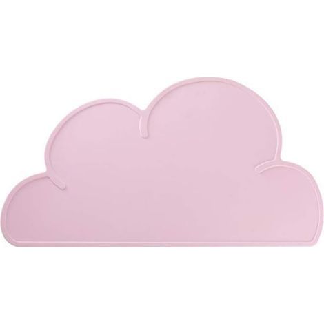 Silikon-Futtermatte für Haustiere mit erhöhtem Rand, rutschfest und wasserdicht, geeignet für Hunde und Katzen (rosa).