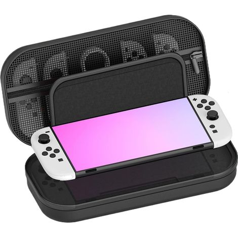 Estuche de transporte para consola portátil  Bolsa de transporte para consola portátil - Accesorios de bolsillo portátiles para viajes (1/5)