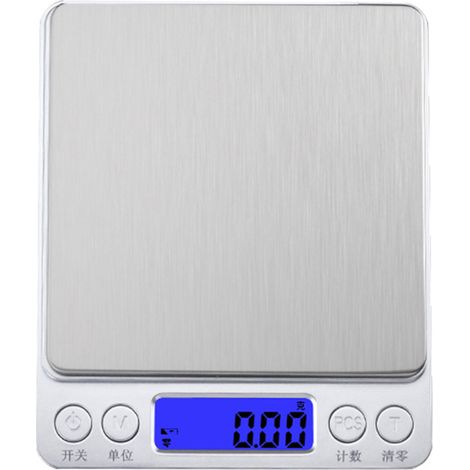 Balance à bijoux large gamme petite de cuisine compacte pour Restaurant domicile 0.1g 2kg (1/5)
