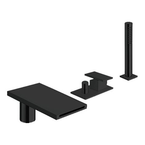 Bain Douche Sur Gorge Mitigeur Complet BLACKMAT TABULA - CRISTINA ONDYNA TA18113