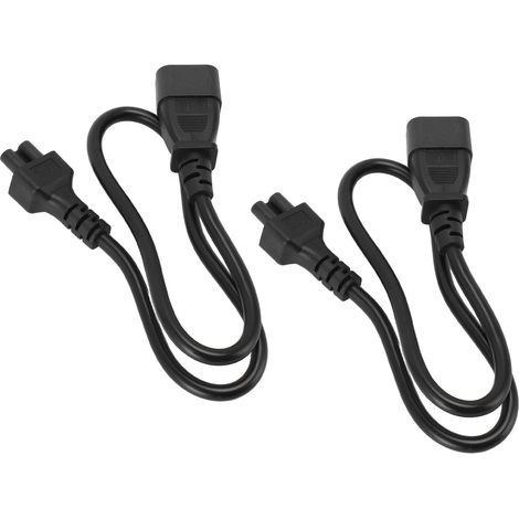 Câble adaptateur universel C14 vers C5 (60 cm) (1/5)