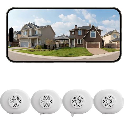 Telecamera di sicurezza a colori con visione notturna, risoluzione 3MP, C680-4PACK (1/2)