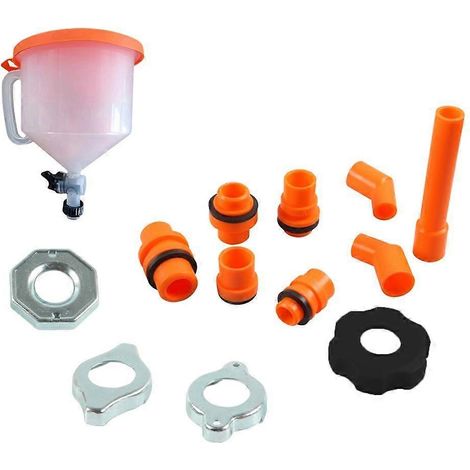 Kit de purge de radiateur avec entonnoir anti-déversement pour système de refroidissement de véhicule (DIY) (1/5)