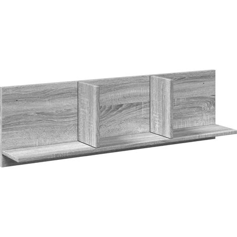 Maison Exclusive - Mobile a Parete 100x16,5x30 cm Grigio Sonoma in Truciolato