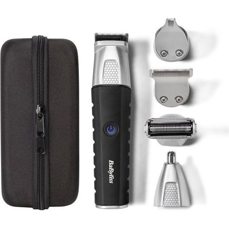 BaByliss P1363E Lithium Power recortadora waterproof 11 en 1 para rostro y cuerpo inalámbrica 4h (1/5)