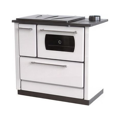 C STUFA CUCINA LEGNA ATENE 7,9 KW BIANCO