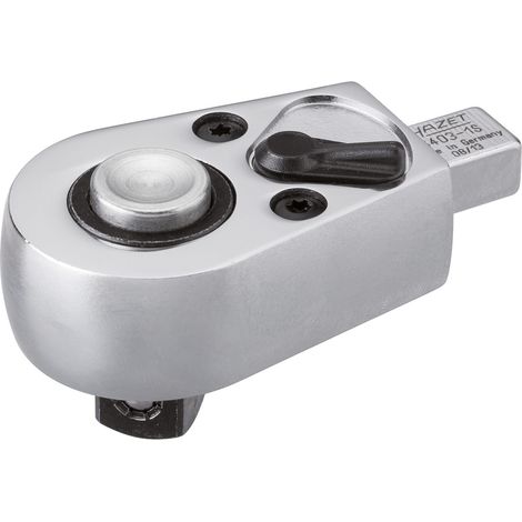 HAZET Einsteck-Umschaltknarre 6403-1S Einsteck-Vierkant x 12 mm Vierkant m (1/4)