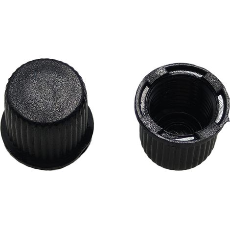 Couvercle de valve de climatisation automobile, bouchon de valve, embout de remplissage de réfrigérant 1/4, modèles asiatiques OU GM R12 (1/4)