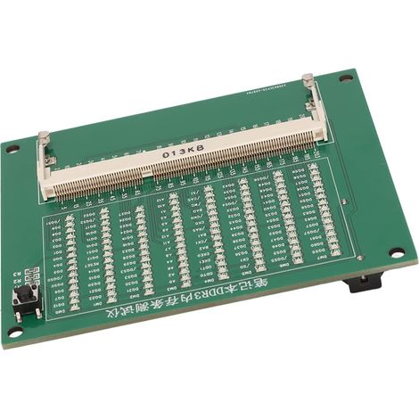 DDR3 Memory Test Tool with LED Indicators for Laptop, DDR3 Fault Diagnostic Circuit Test Board – Compact and Portable Memory Module (1/5)