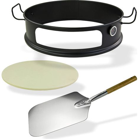Grill Pizzaring / Pizzaofen Komplettpaket / Pizzaform / Backform für 57cm (1/6)