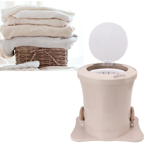 [Secadora de ropa manual] Secadora de ropa APRICOT, 2500 RPM, gran capacidad, cesta extraíble, patas antivibración, ABS/PP, 1 unidad + 7 accesorios para residencias estudiantiles (1/5)