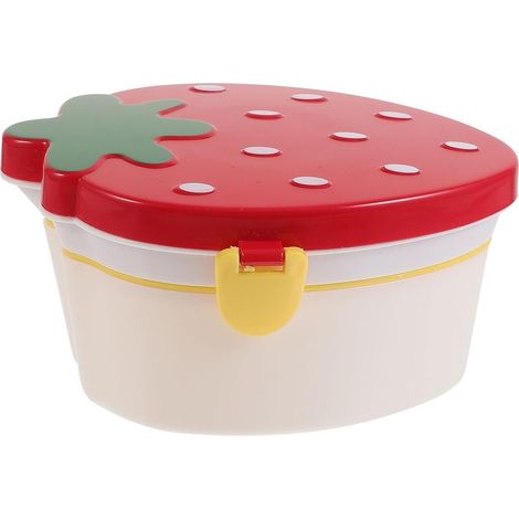 Boîte à lunch INOOMP en forme de fraise pour filles, bento (1/5)