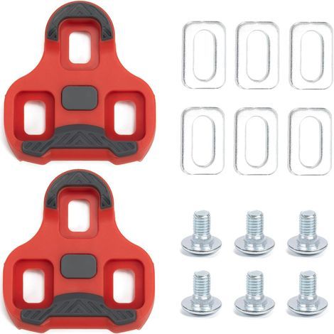 Compatible avec Look Keo Chaussures antidérapantes Les pédales de vélo 3 Trous Grip Blade 2 Max Carbon Fiber Classic Chaussures antidérapantes compatibles avec Les pédales de vélo 9 ° VTT pédale ro (1/5)