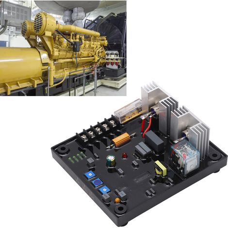 POW50A Spannungsregler, universeller AVR-Regler für bürstenlose Generatoren mit 195-265 V (1/5)