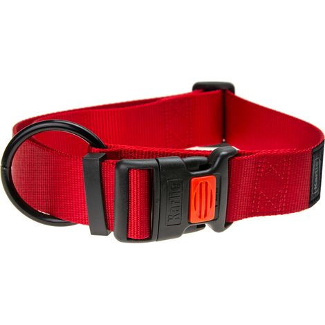 K&F ART SPORTIV PLUS COLLAR, 40MM 55-75CM ROJO, AJUSTABLE