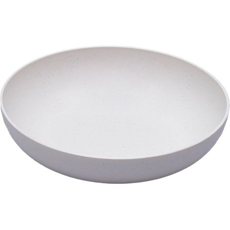Assiette Creuse - En Paille De Blé Et Polypropylène - Pour Repas Familiaux Ou Événements - 16,5 Cm - 1 Pièce (1/5)