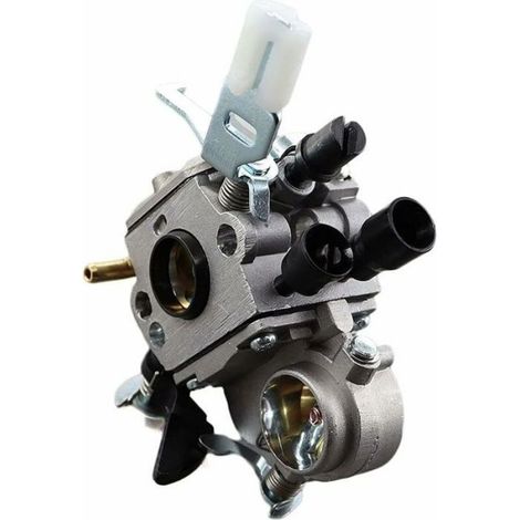 Carburateur C1Q-S269 pour tronçonneuse Stihl MS171/MS181/MS201, avec joint, filtre et bougie (1/5)