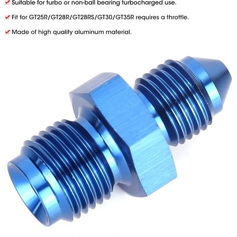 Adaptateur de Restriction d'Huile Turbo 3AN Compatible T25/T28 GT25R GT28R GT30R GT35R (1/5)