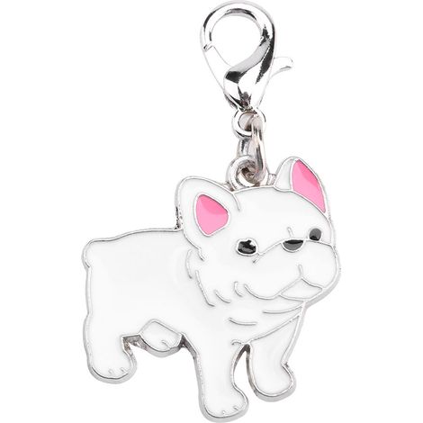 GARRYFIZH ‌Pendentif métallique pour collier de chien - Attache blanche, accessoire de décoration mignon‌ (1/5)
