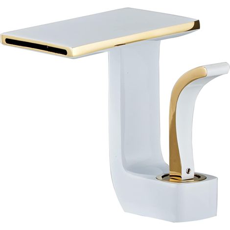 Robinet de salle de bain moderne à effet cascade (1/5)