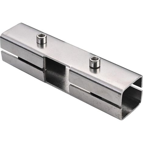 Bardusch-Connecteur carré ferrure 125 mm, 3 façons, pour jonction fiable meubles et garde-corps (1/5)