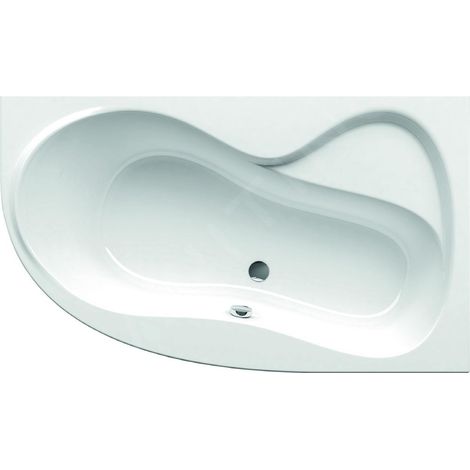 Ravak Rosa 95 - Baignoire asymétrique 95 R, 1500x950 mm, droite, blanche C561000000 (1/4)