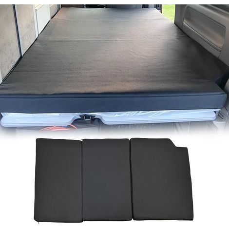 Matelas Pliant pour VW T4 T5 T6 California Matelas Noir 194x114 (1/5)