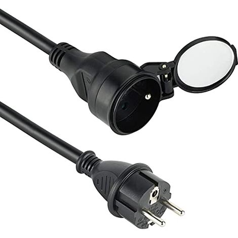 Electraline 200121 Prolunga professionale impermeabile IP44, 5 m (1/4)