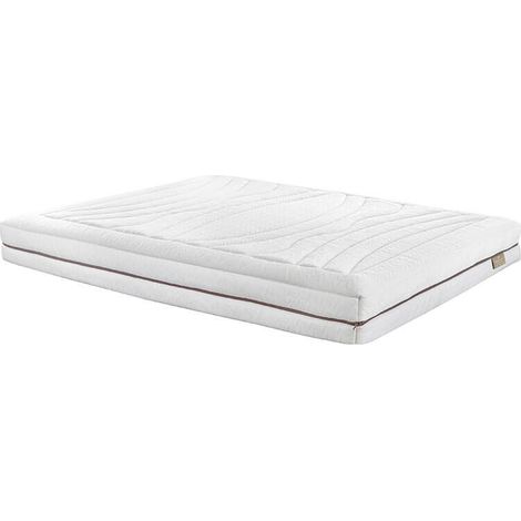 Matelas 100 % latex naturel, 21 cm d'épaisseur, sans fibres synthétiques  105x190 cm