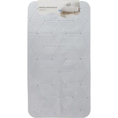 Cleafe - Tappeto In Pvc Antiscivolo Per Vasca Da Bagno Doccia 70x37cm Effetto Geometrico 59619 - (1/2)