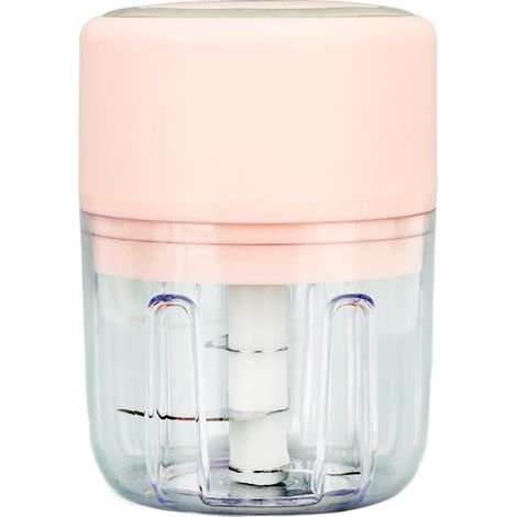 Hachoir à ail électrique sans fil, capacité 250 ml, pour piments et oignons. (1/5)