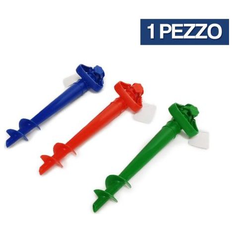 PICCHETTO PER OMBRELLONE LUNGHEZZA 42 CM IN ABS- MARE SPIAGGIA (1/7)