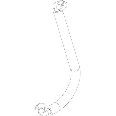 BOSCH Ersatzteil TTNR: 8738207570 Schlauch 850 mm (1/2)
