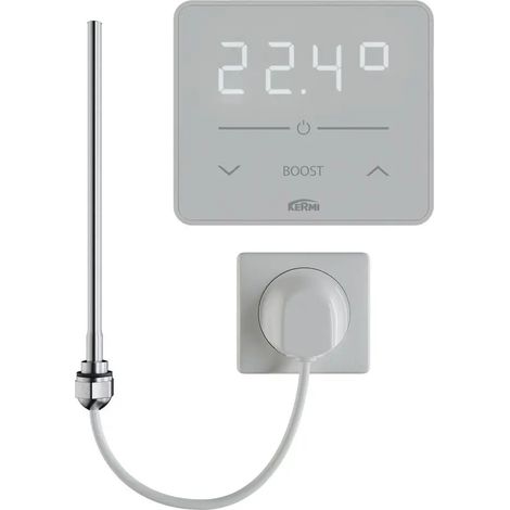 Elément chauffant WWS, 800 Watt classe de protection 1, RAL 9003, Kermi, ZE04360004