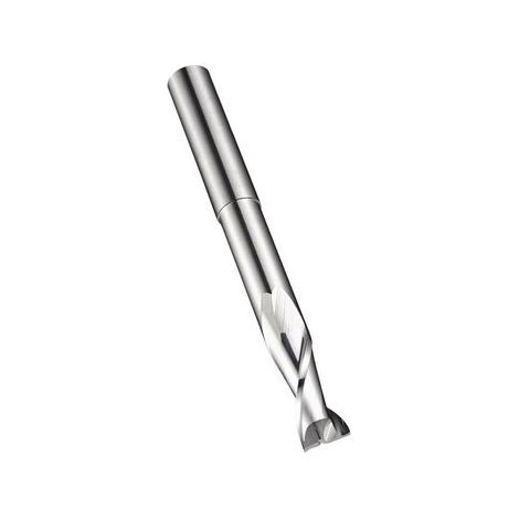 Fresa S611 lavora standard R.0.1mm totale L.100mm HM Lucido 30Grad Z.2 ABBAINO