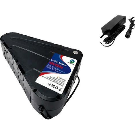 Batería para bicicleta eléctrica, alta capacidad, diseño impermeable, 48V40AH-XT30 (1/2)