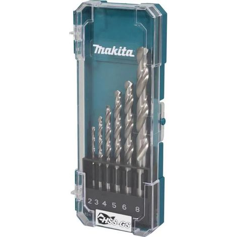 D-78346 Estuche brocas de metal HSS-GS, 6 pcs
