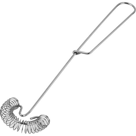 Batteur À Œufs - Acier Inoxydable Alimentaire - Pour Crème Pâtissière Et Pâtes - Compatible Lave-Vaisselle - 1 Pièce (1/5)