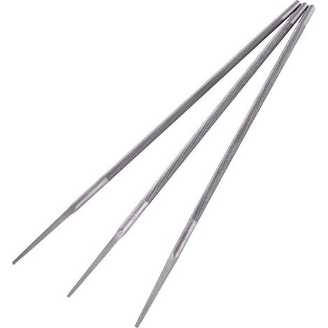 Lot de 3 Limes Rondes pour Tronçonneuse 4,8 mm Lime Tronconneuse (4 mm/4,8 mm/5,5 mm en option) (4,8 mm) (1/5)