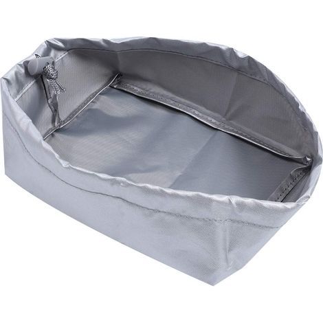 Housse de friteuse 20x15x8cm 420D Housse de protection en tissu Oxford Housse de protection extérieure pour machine à frire pour un usage domestique(argent) 3111200005813 (1/5)