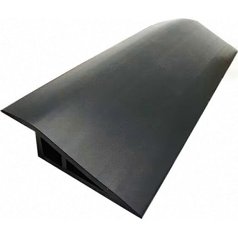 Seuil de porte universel PVC adhésif imperméable 10/15mm, bande de transition coupe-pied pour tapis vers carrelage, résistante à l'usure, découpable sur mesure (1/5)