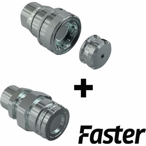 Coupleur de freinage Mâle M20 (12S) et Femelle M18x1.5 FASTER