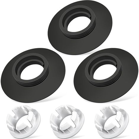 Rondelle de Joint Silicone pour WC et Robinets, Joint d'Etanchéité Universel Anti-Fuite pour Toilette et Robinet de Salle de Bain-x