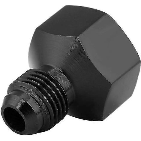 Adaptateur réducteur évasé AN10 femelle vers AN6 mâle en alliage d'aluminium, compatible avec les conduites de fioul, noir RNWHBYV (1/4)