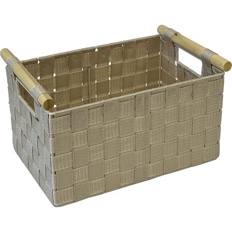 Panière déco en Polypropylène tressé 30 cm (1/2)