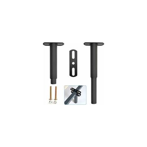 Pieds de lit réglables, rétractables et robustes pour cadre de lit, pieds de support en métal, convient pour armoire, canapé, lit, pièces de rechange 17,8 cm à 33 cm (1/5)