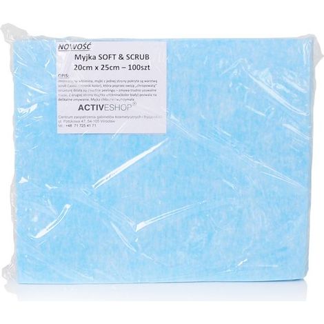 Einweg-OP-Tücher – 100 Stück, soft&scrub, 20 x 25 cm